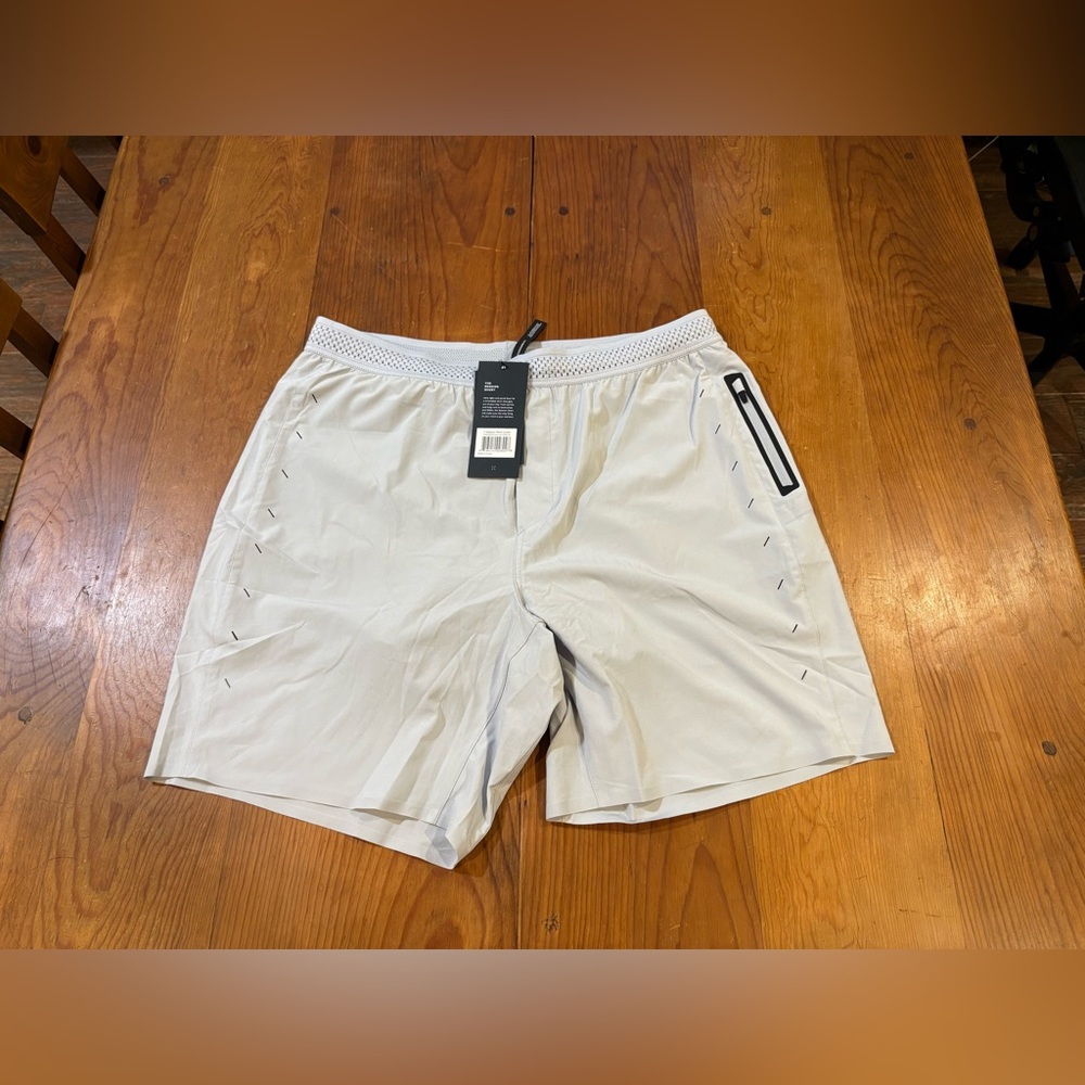 Ten Thousand MEN 7in Short Session Lined Workout Fitness LTGRY XL